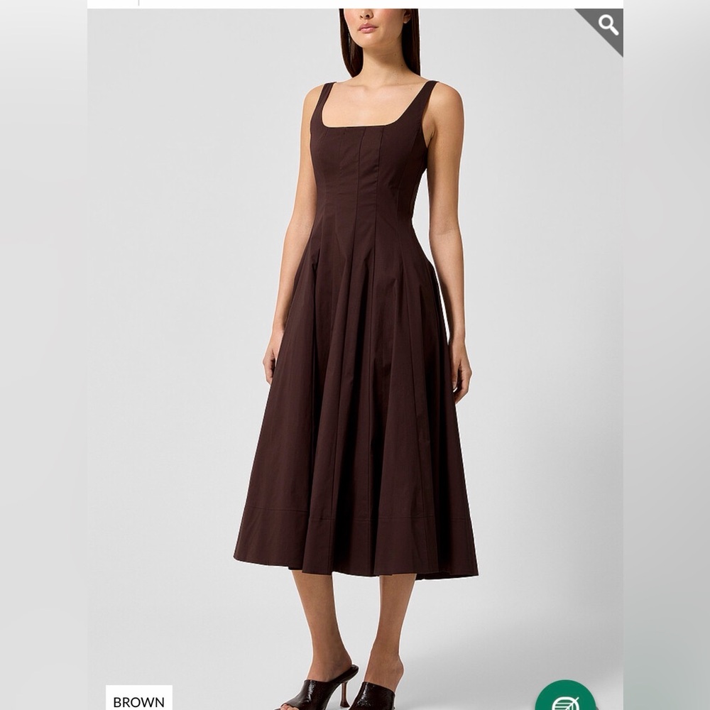 Staud Wells midi dress
